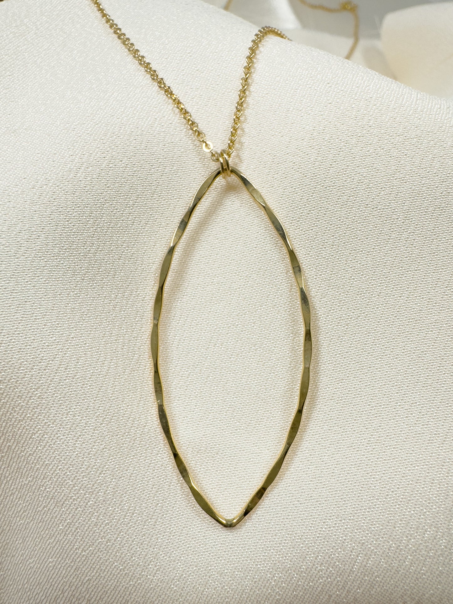 Gold-Filled Marquis Necklace - Sally Hoffman Designs