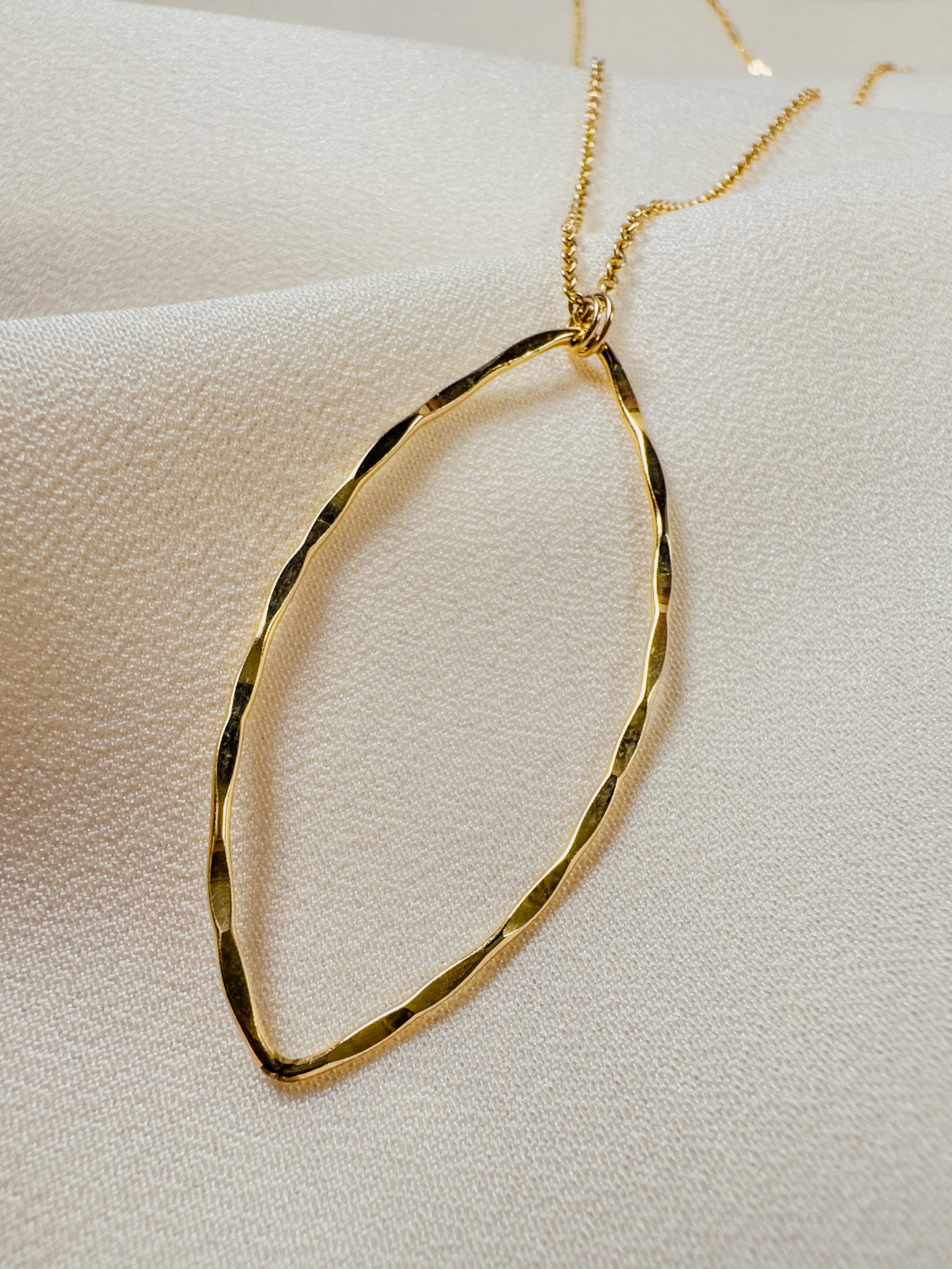 Gold-Filled Marquis Necklace - Sally Hoffman Designs