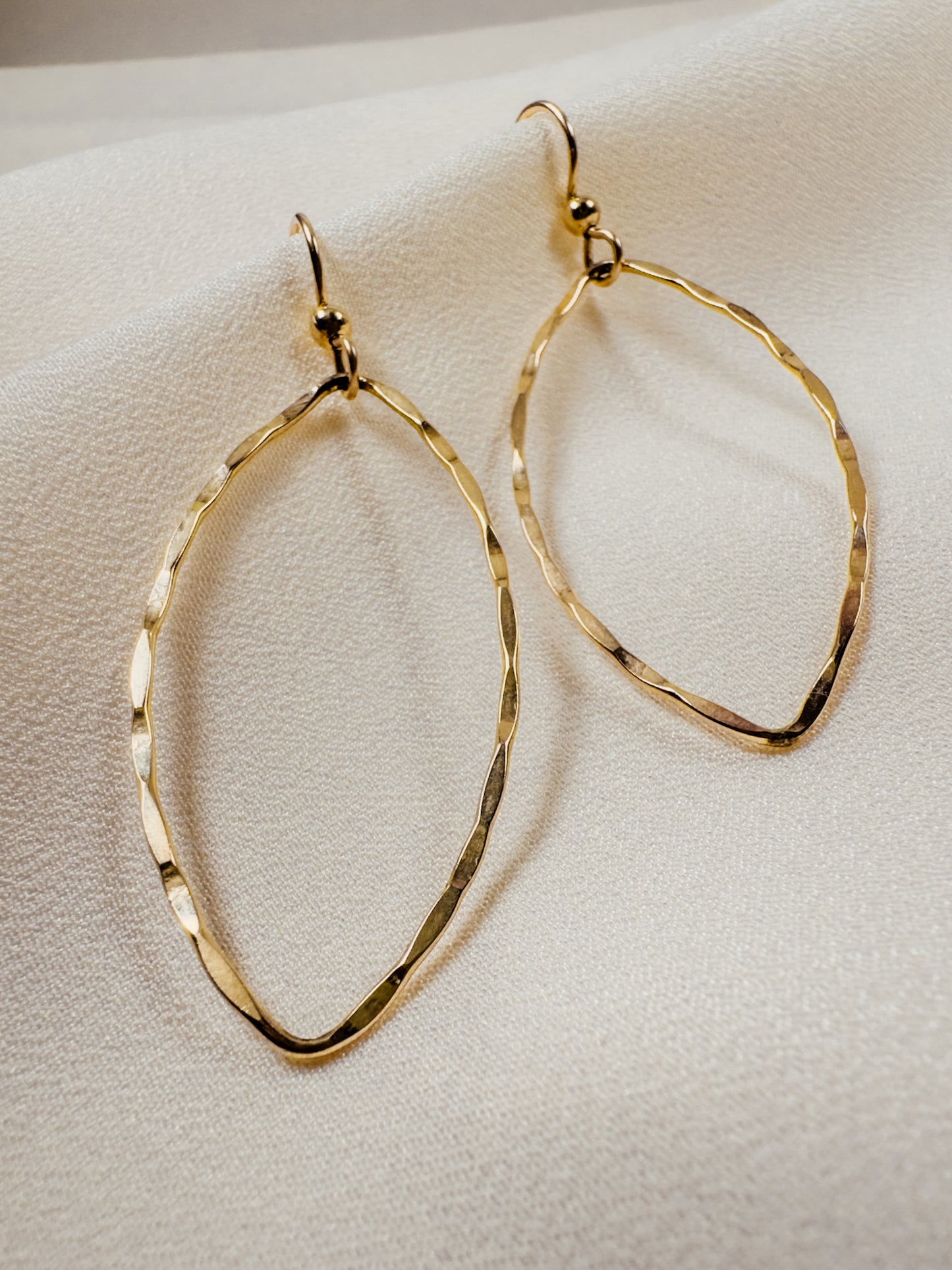 Marquis Shaped Dangle Earring