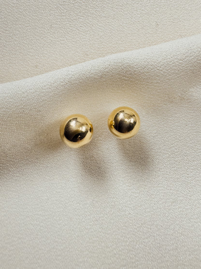 Gold-Filled Ball Stud Earrings