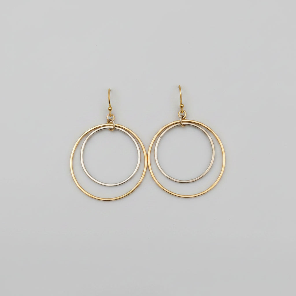 Gold-Filled And Sterling Silver Hoops - Sally Hoffman Designs